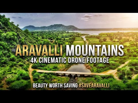 Aravalli Mountains 4K Cinematic Drone Footage | Beauty Worth Saving #SaveAravalli