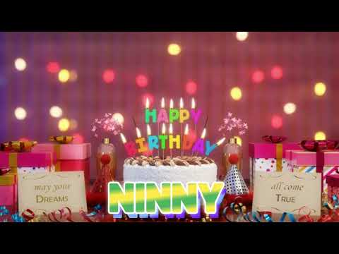 NINNY Happy Birthday Song with Names 🌟 Happy Birthday to You