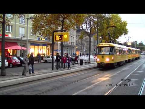 Tram Tatra T4D als E3 in Dresden (2D-Version)