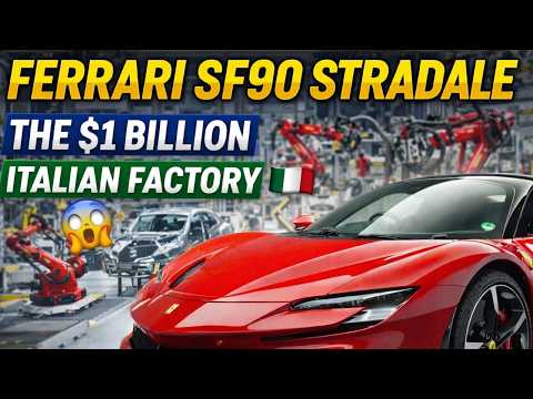 Thumbnail for How Ferrari SF90 Stradale Is Made Inside The $1 Billion Italian Factory by Ferrari SF90 Stradale
