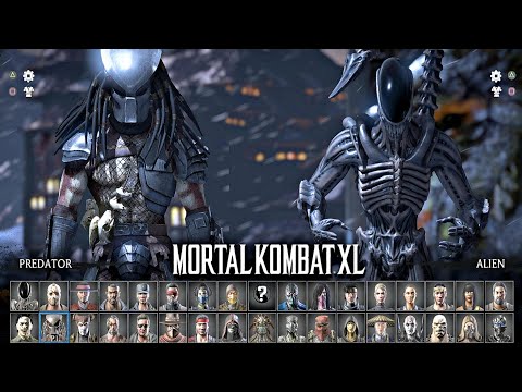 Mortal Kombat XL - All Characters List (Including DLC)
