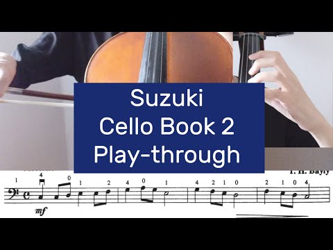 Suzuki Cello Book 2 Tutorial Play-through