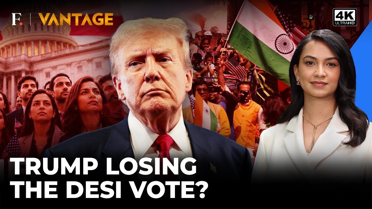 Trump's Biggest Midterms Trouble; Indian-American Voters Tilt Democratic | Vantage on Firstpost | 4K