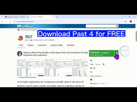 How to Download And Run Past 4 Software Data Analysis Software