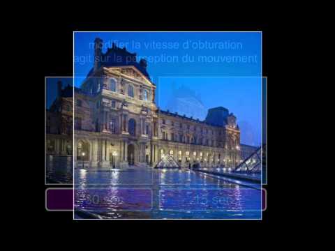 comment regler vitesse obturation