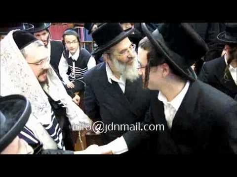 R' Aharon Mordechai Rokeach Of Belz Visiting In NY - Teves 5774