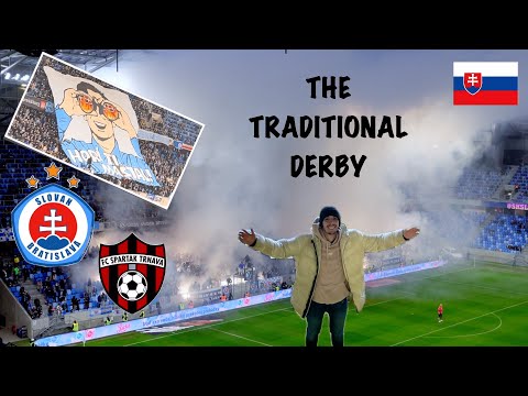 A BEGINNERS GUIDE TO SLOVAKIAN FOOTBALL |  THE TRADICNE DERBY - SLOVAN BRATISLAVA VS SPARTAK TRNAVA