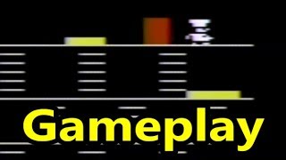 Burgertime Atari 2600 Gameplay