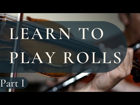 Irish fiddle ornamentation -  Learn to play a roll on the fiddle | Irish fiddle rolls