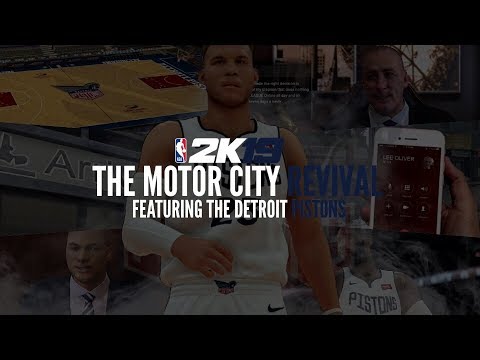 NBA 2K19 PISTONS TRADITIONAL MYGM - TEAM REBRAND | NEW ARENA, LOGO & JERSEYS!!! (EP.1)