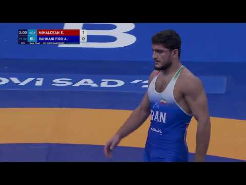 FS 86KG Semi Final | Eugeniu Mihalcean (Mda) Vs Abolfazl Yaser (Iran) | U23 World Championship 2025