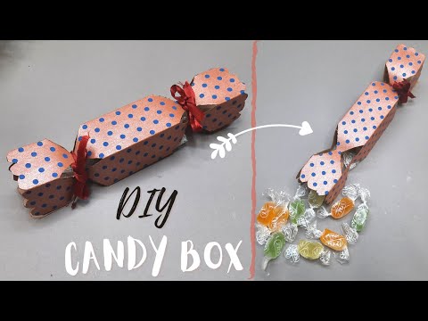 HOW TO MAKE A PAPER CANDY GIFT BOX 🍬🍭|DIY Candy Gift Box |Candy Box |Candy gift Box| Paper Candy box