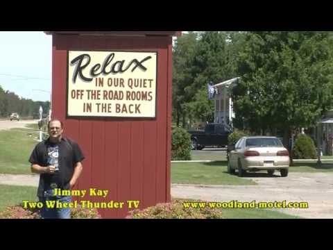 Woodland Motor Lodge n Michigan with Two Wheel Thunder TV