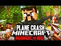 100 Players Simulate PLANE CRASH In Minecraft