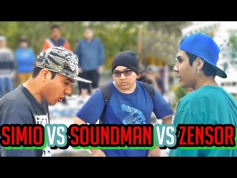 Zensor Vs Soundman Vs Simio (8VOS) FECHA 22 TORNEO 2016 - COLISEO FREESTYLE