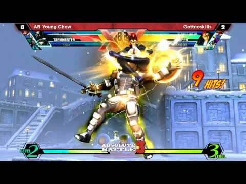 AB3 - UMVC3 - AB Young Chow vs Gottnoskills