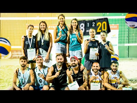 Best Moments of the Azerbaijan Beach Volleyball Championship 2023