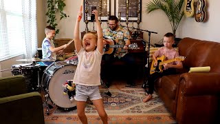Colt Clark and the Quarantine Kids play &quot;Dizzy Miss Lizzy&quot;