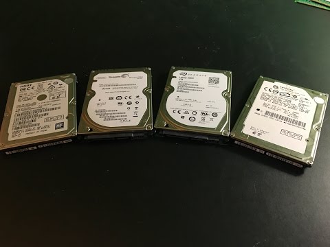 4 Trash-Picked SATA Hard Drives