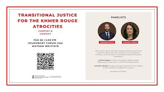 Transitional Justice for the Khmer Rouge Atrocities: Content and Context