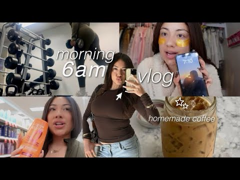 A morning in my life * PRODUCTIVE * healthy habits + cooking breakfast TARGET RUNS