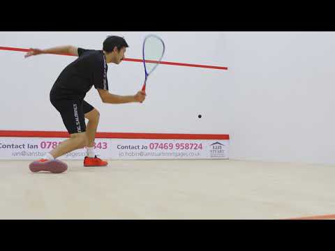 Squash tips: Open racket face with Jethro Binns