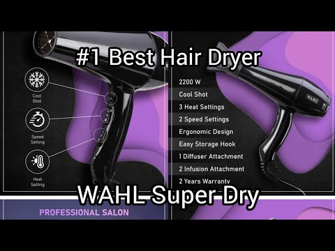 #1Best Hair Dryer | WAHL Super Dry 2000 watt Hair...