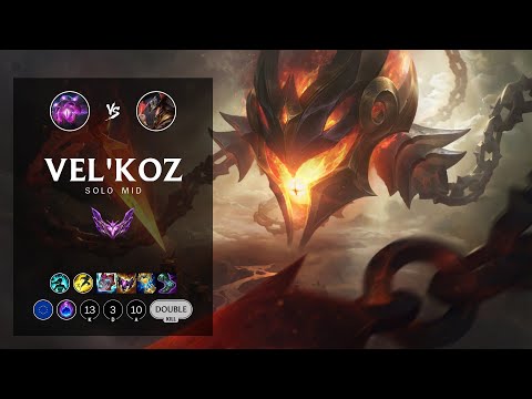 Vel'Koz Mid vs Twisted Fate - EUW Master Patch 12.17