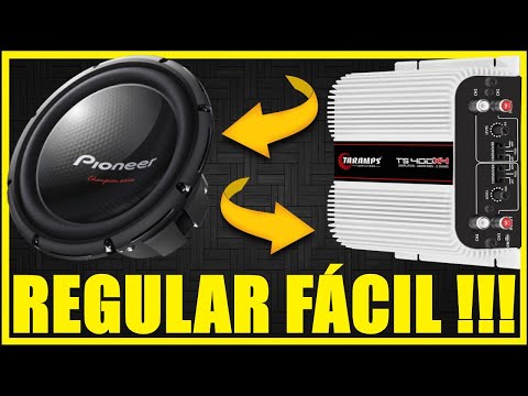 How to Adjust the TARAMPS TS 400x4 Module for Subwoofer #ALANROD