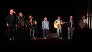 Port Isaac's Fisherman's Friends singing Strike the Bell at Redruth Cinema 2017
