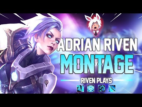 Adrian Riven "Challenger Riven Main" Montage | League of Legends