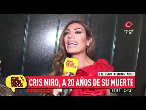 Cris Miró, a 20 años de su muerte