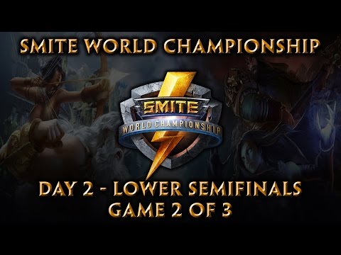 Smite World Championship: Day 2, Lower Semifinals (Game 2 of 3)