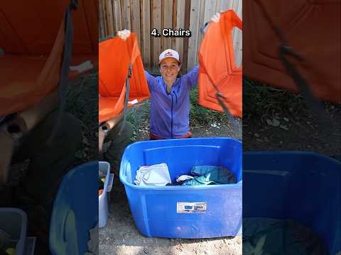 The easiest way to lighten a pack is to leave things out and opt for cheaper and simpler options!