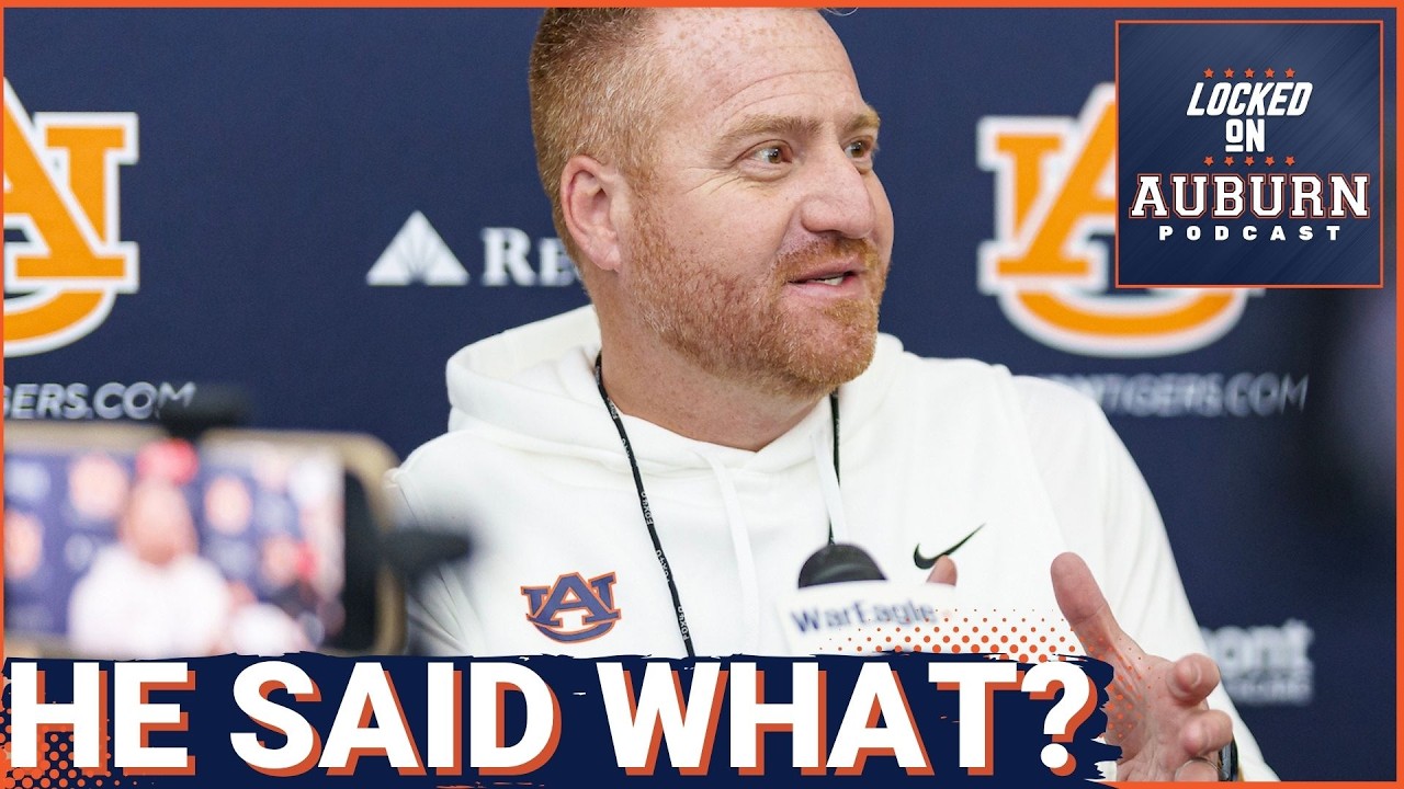 REACTION: Alex Golesh Had SO MUCH To Say After Auburn Tigers First Spring Scrimmage