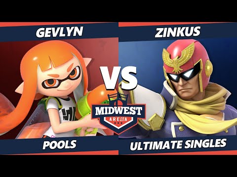 Midwest Arena Pools - Gevlyn (Inkling) Vs. zinkus (Captain Falcon) SSBU Smash Ultimate
