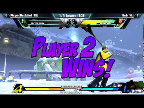 DokuSaru #2 - UMVC3 - 1/4 Losers - Player.Baklbird [BE] Vs Badr [NL]