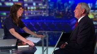 Dan Rather is CNN anchor Erin Burnett's crush