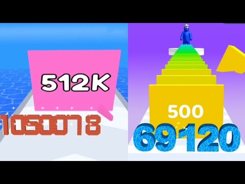 Reach upto END : Merge Master Number Run ( 1M ) vs 2048 Challenge Merge Number Satisfying gameplay