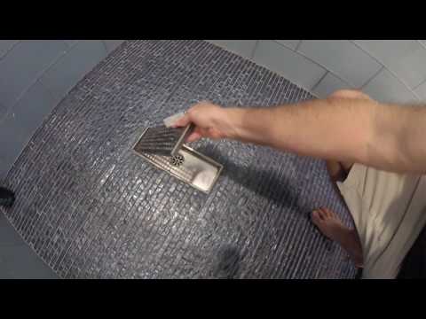 Review hanebath linear shower floor drain with removal cover