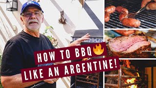 HOW TO BBQ LIKE AN ARGENTINE! | Argentinian Asado Barbecue Lesson in Mendoza, Argentina 🇦🇷