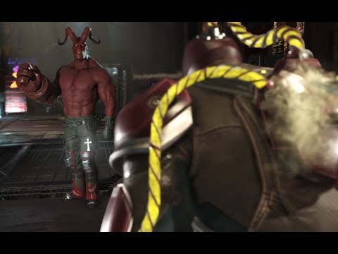 Injustice 2 Hellboy vs Bane