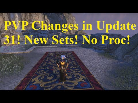ESO PVP Changes Coming in Update 31! New Sets! No Proc No CP No Hammer Campaigns!