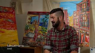 ARTIST SAMUEL HARRIS | HOW TO SELL ART!! | 2017