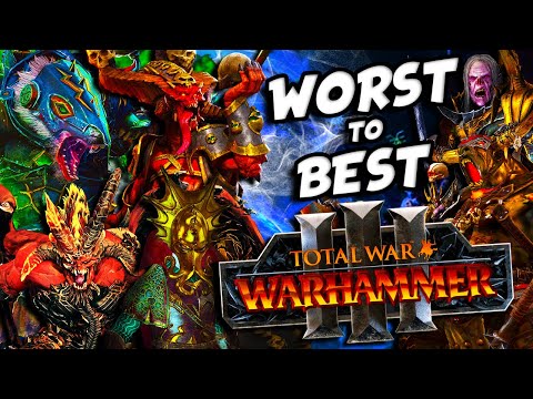 Ranking all Races from Worst to Best In Total Warhammer 3!