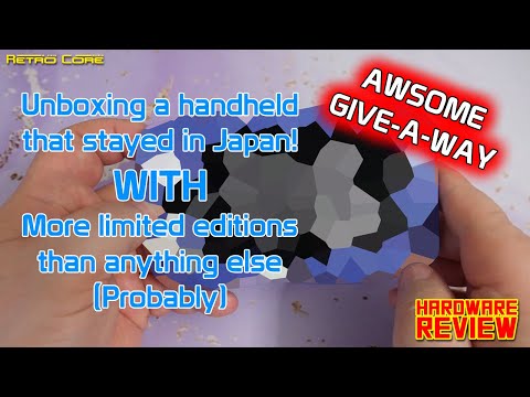 Unboxing a handheld that never left Japan + An awsome give-a-way