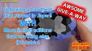 Unboxing a handheld that never left Japan + An awsome give-a-way
