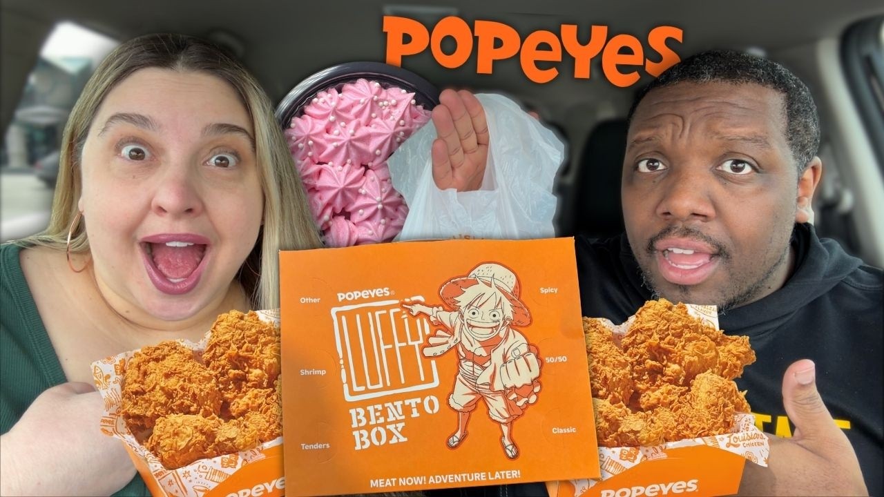 Popeyes Just Dropped THE LUFFY BENTO BOX!