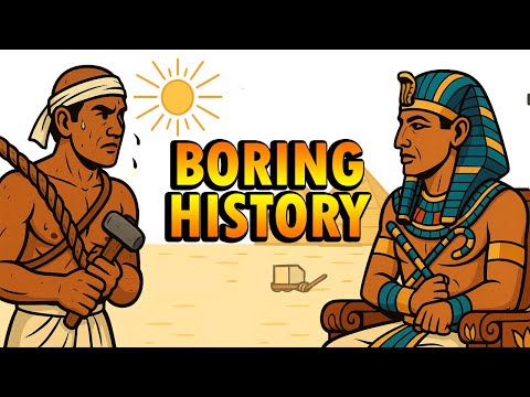 You’re a Pyramid Builder in Ancient Egypt | Boring History for DEEP Sleep
