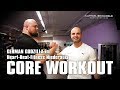 Core Workout für einen gesunden Rücken Starke Bauchmuskeln mit GERMAN GODZILLA